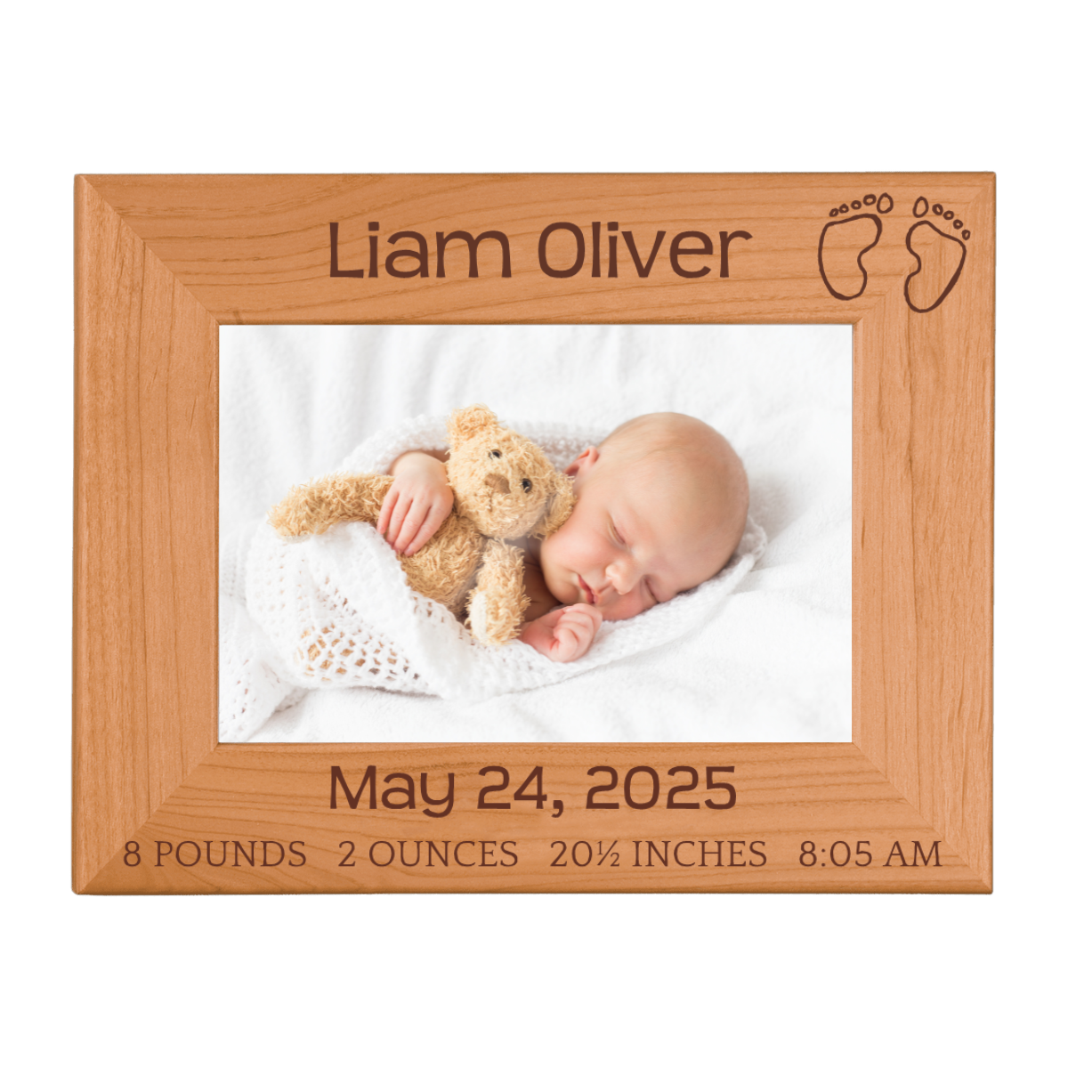 Alder Wood Picture Frame