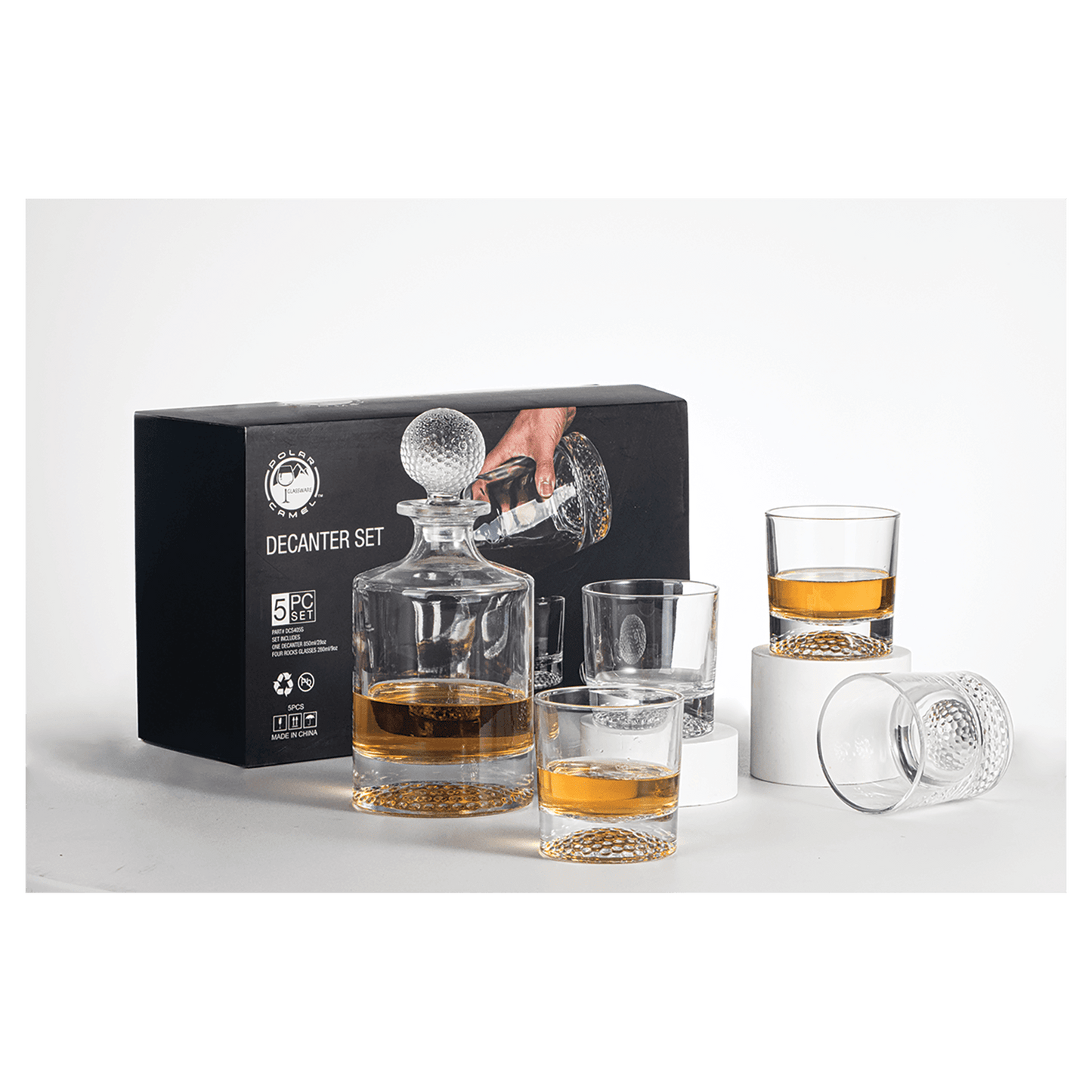 Golf Decanter Set