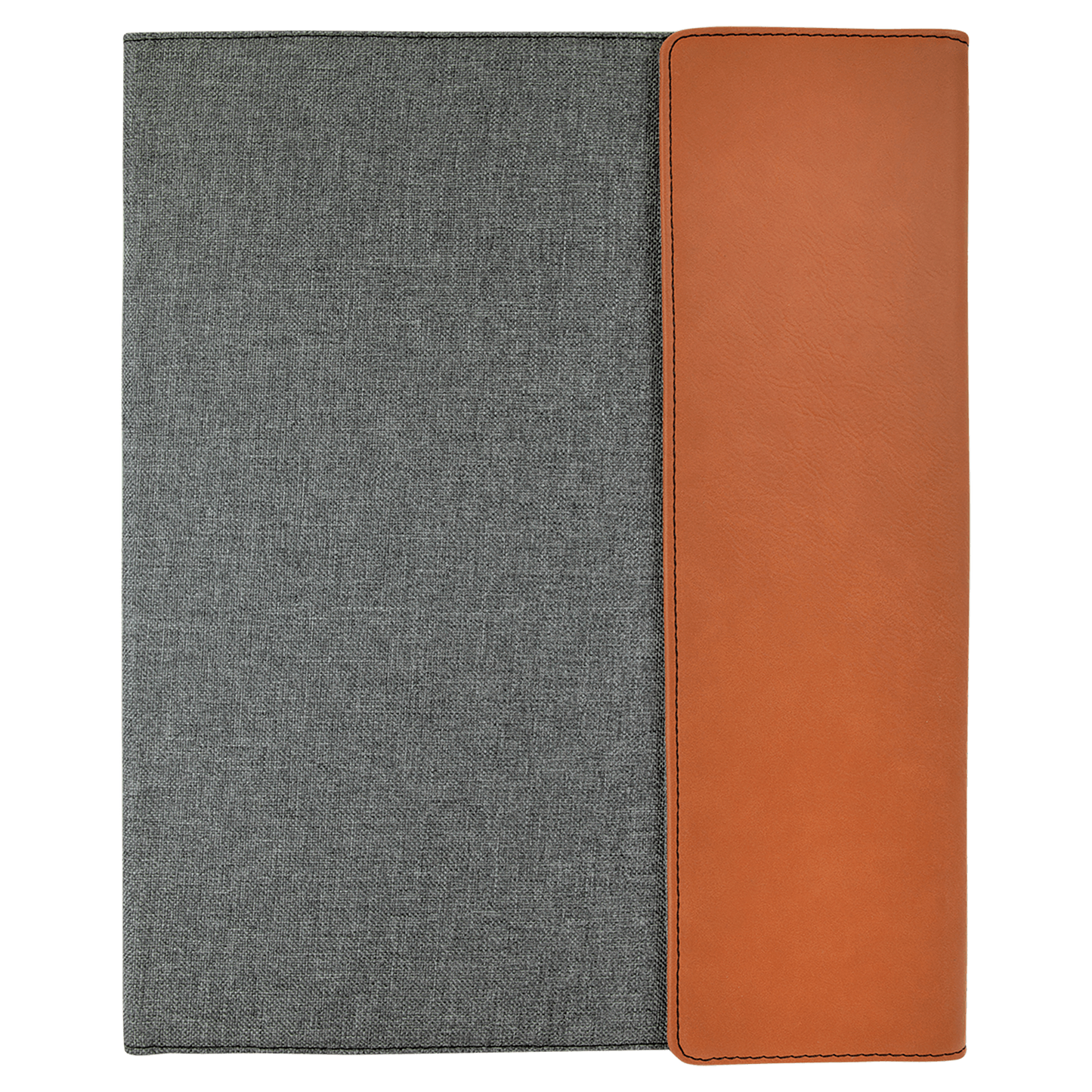 Canvas & Faux Leather Padfolio