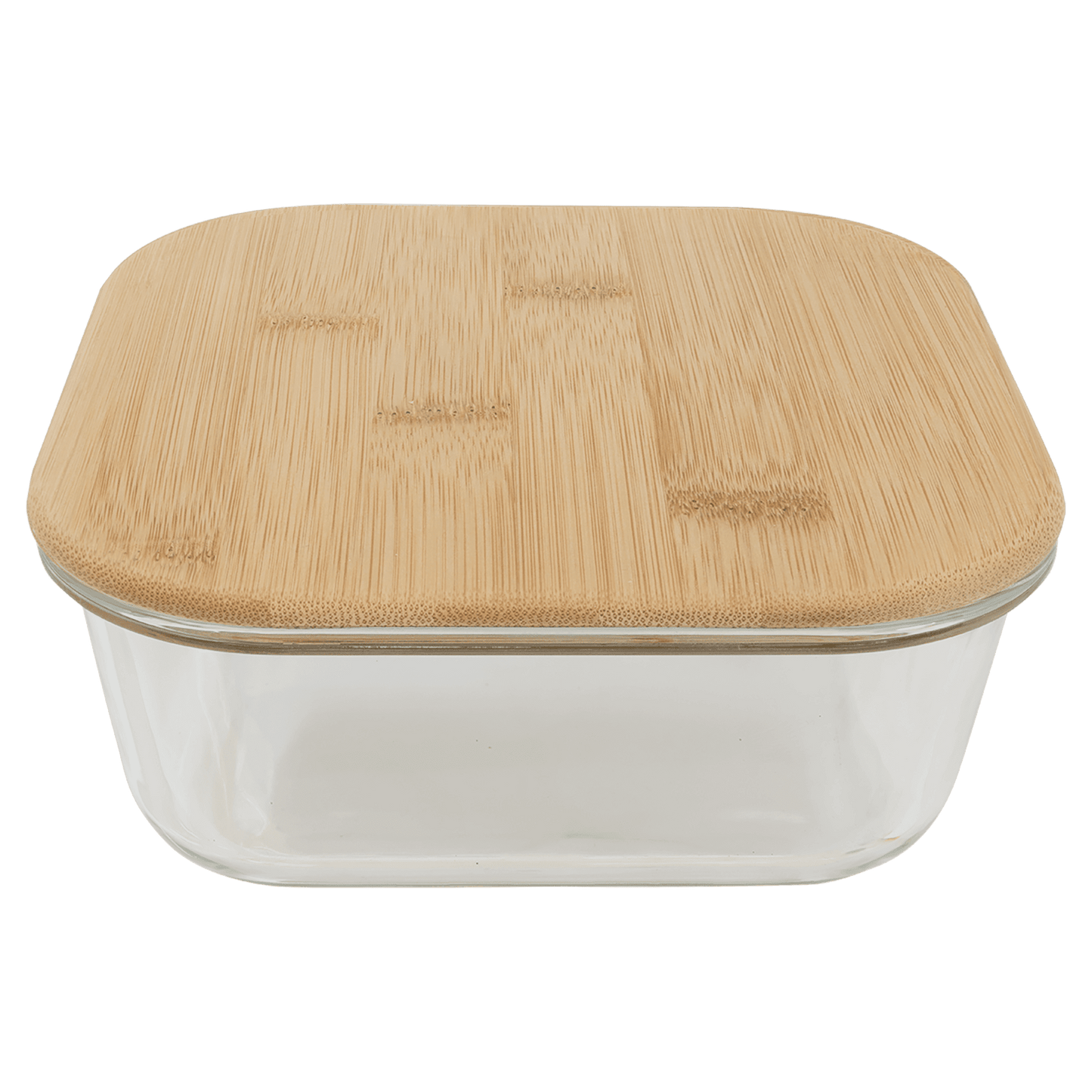 Glass Container with Bamboo Lid