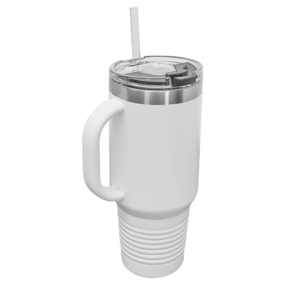 40 oz. Travel Mug (Assorted Colors)