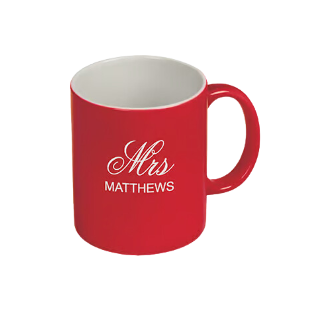 11 oz. Ceramic Mug (Assorted Colors)