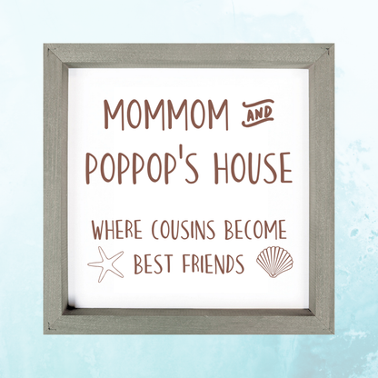 Square Framed Sign