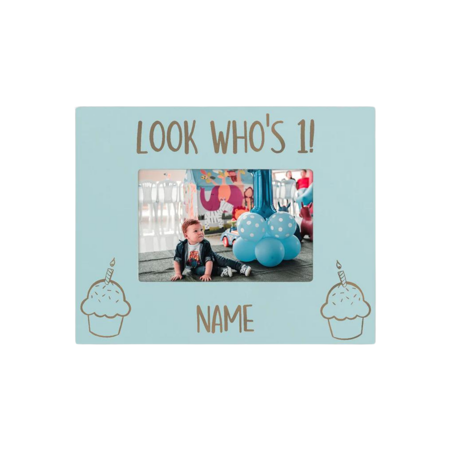 Blue 4x6 Picture Frame