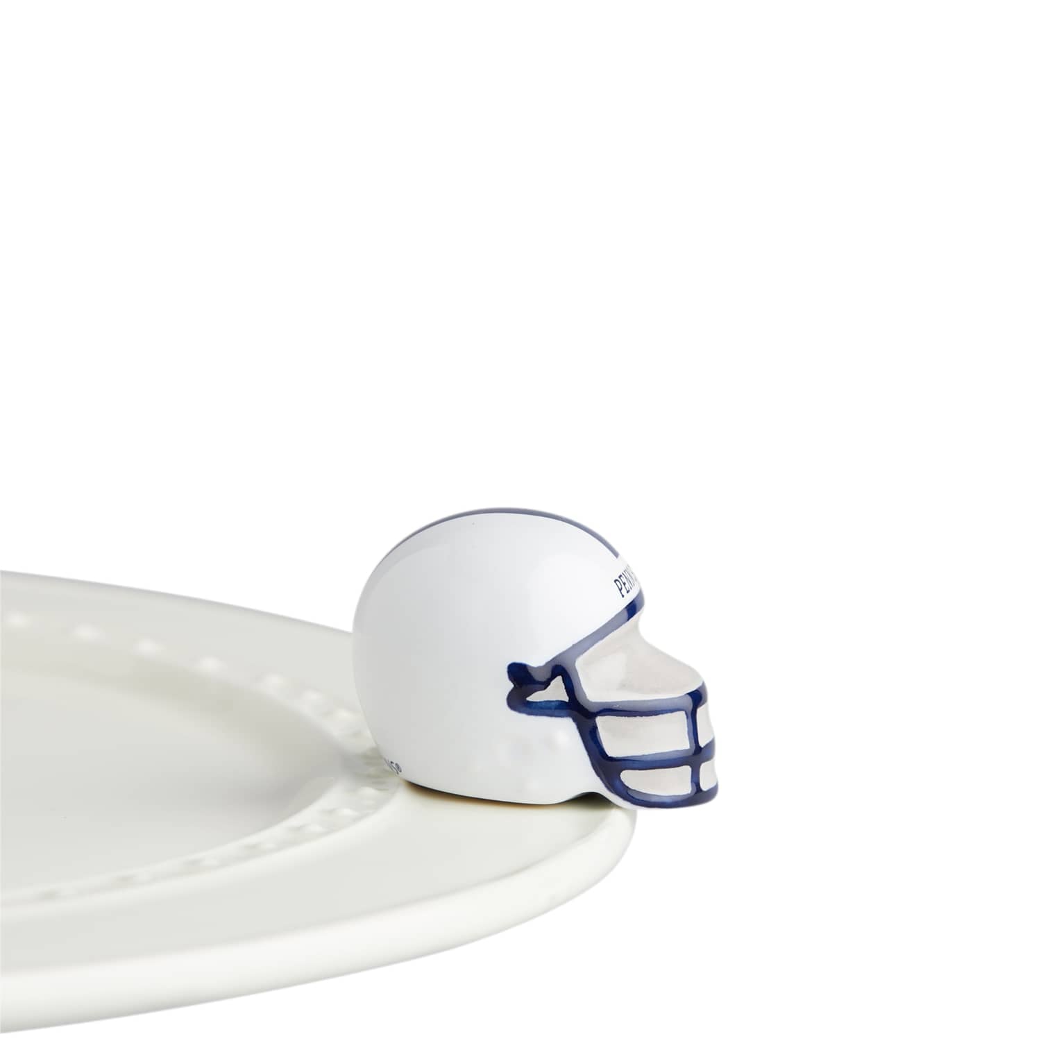 Nora Fleming “Nora Fleming Minis” mini figure ceramic minis gift present penn state helmet "penn state helmet" football sports