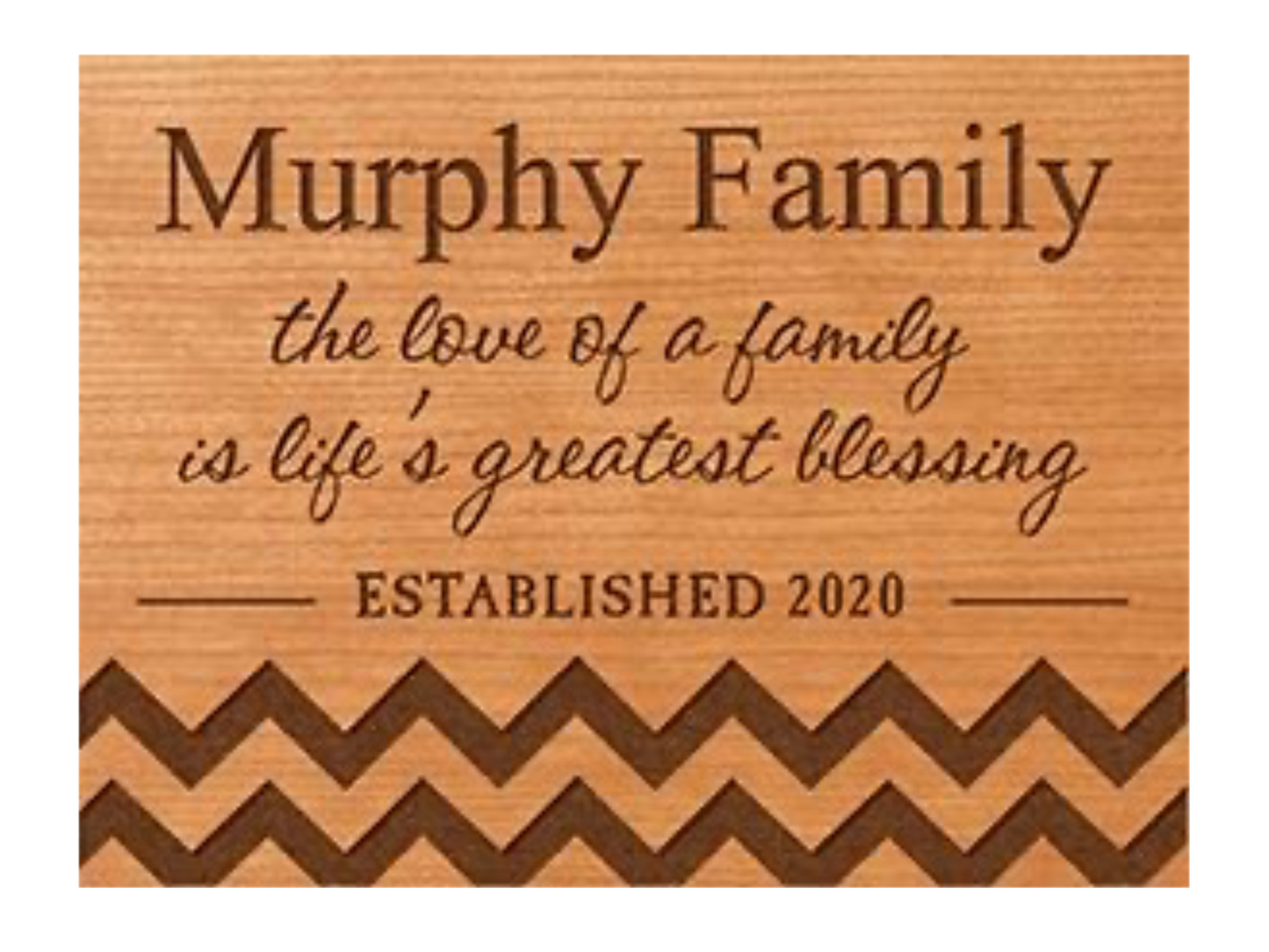 6"x 8" Plaque