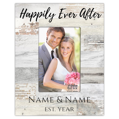 White "Boardwalk" Picture Frame