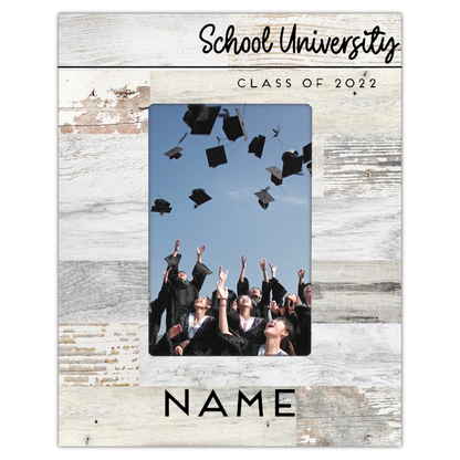 White "Boardwalk" Picture Frame