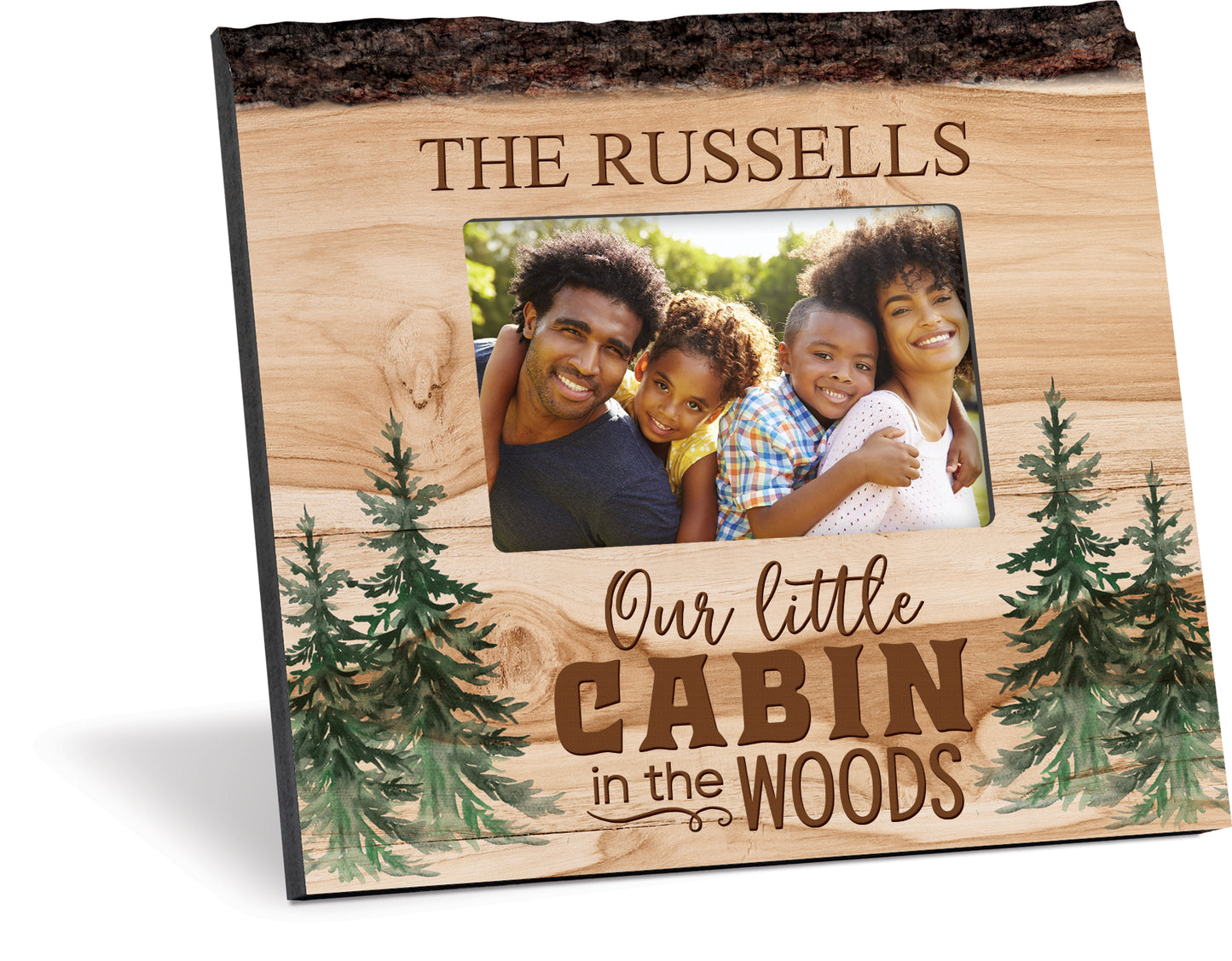 Faux Wood Tree Frame